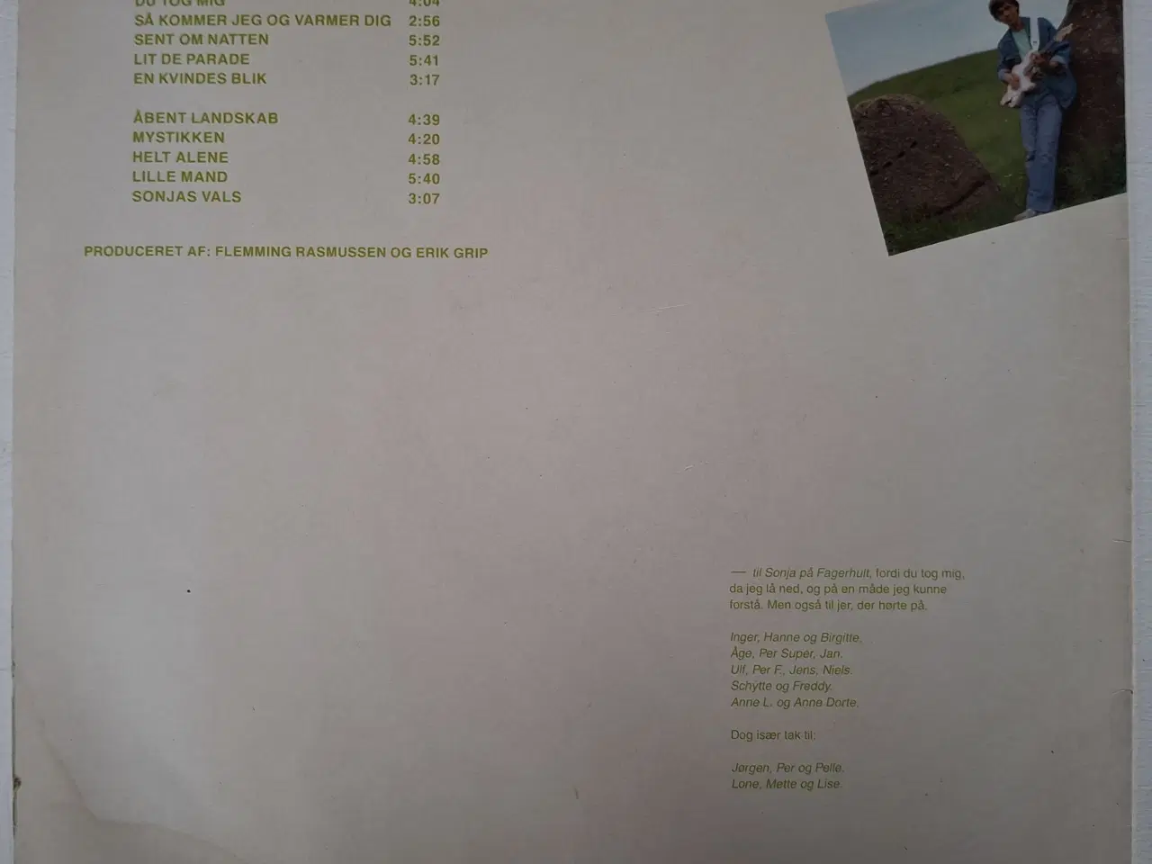 Billede 2 - Erik Grip - Til Sonja på Fagerhult