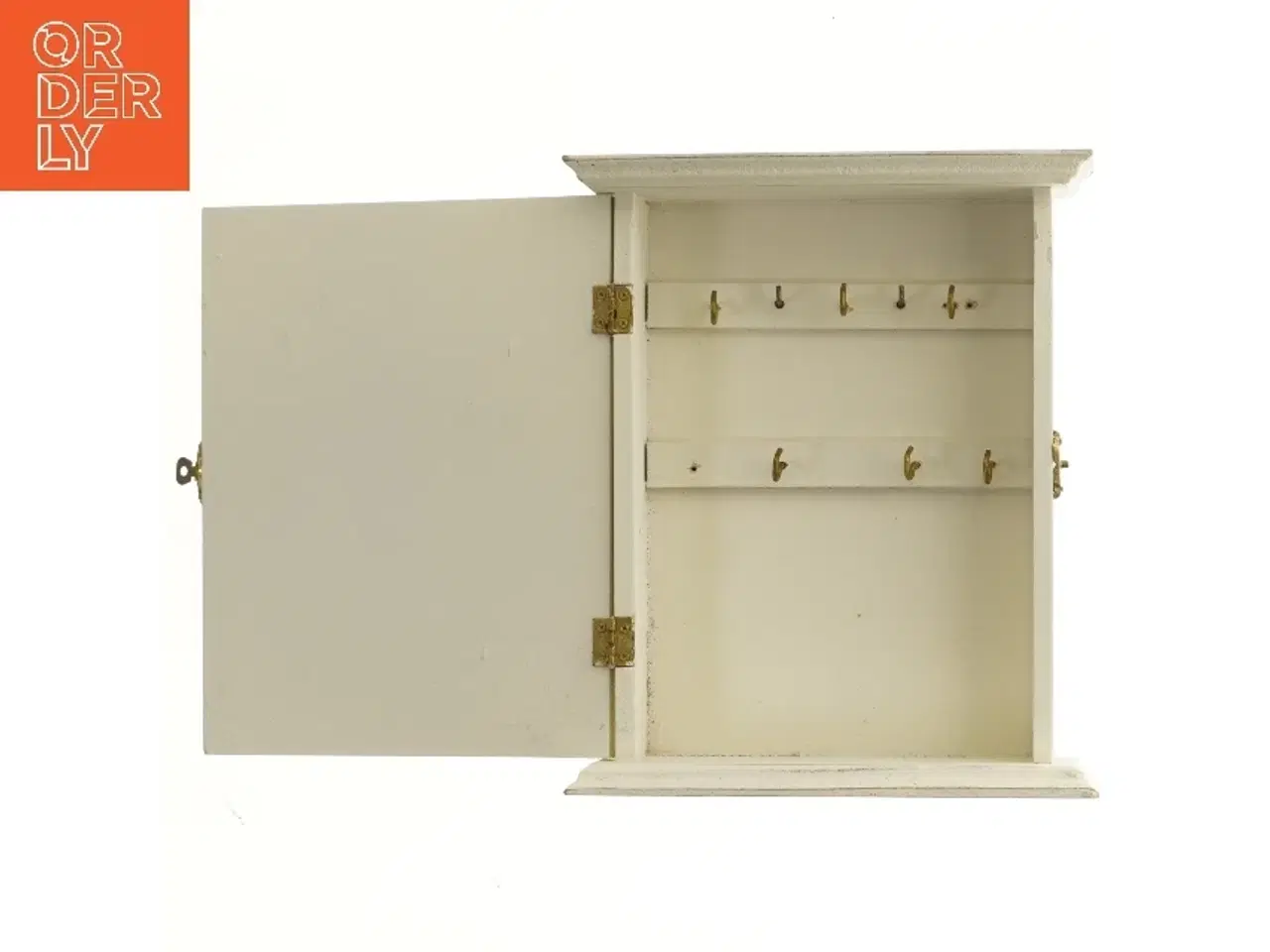 Billede 2 - Nøgleskab i træ (str. 20,5x25 cm)