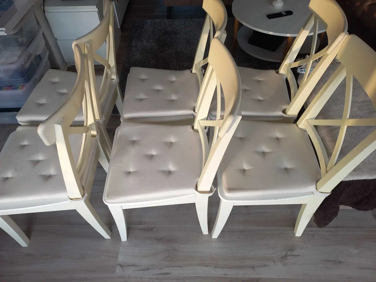 Billede 2 - Spisebord stole 6 stk.