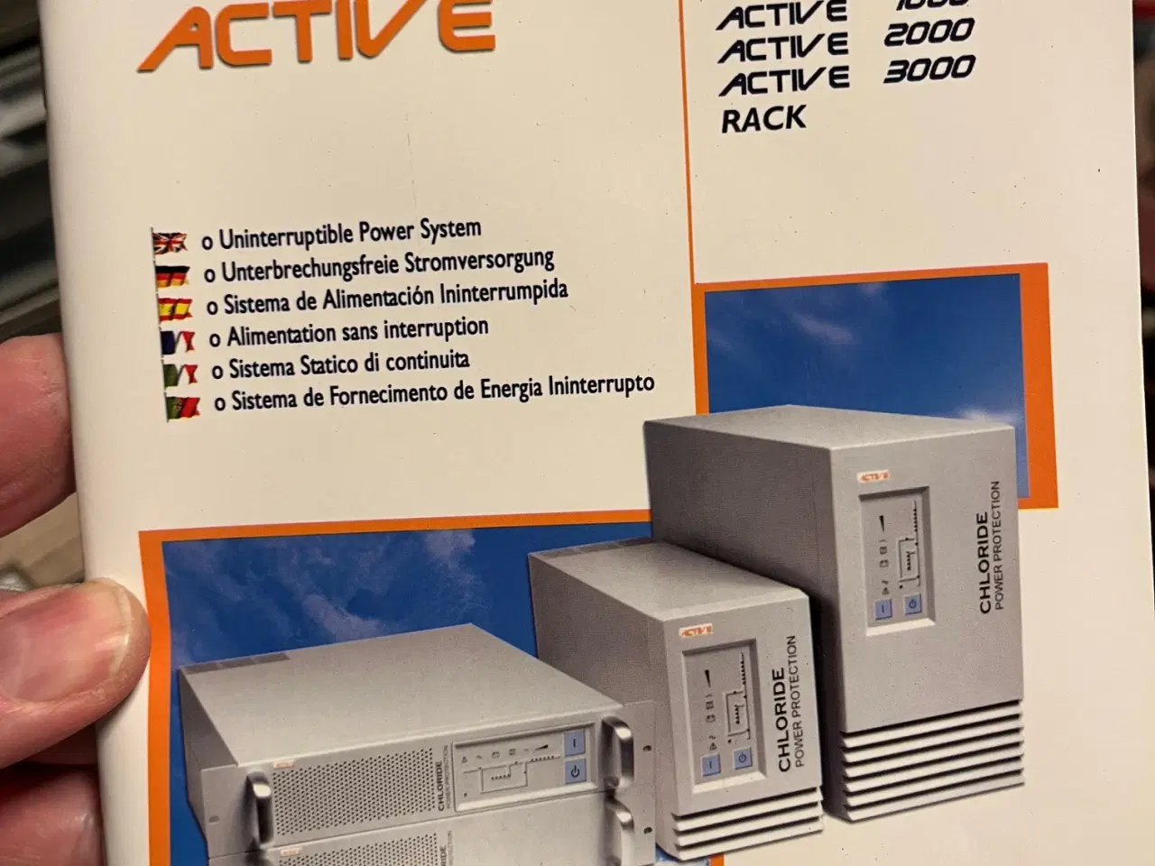 Billede 4 - UPS, ACTIVE 3000 VA, CHLORIDE POWER PROTECTION