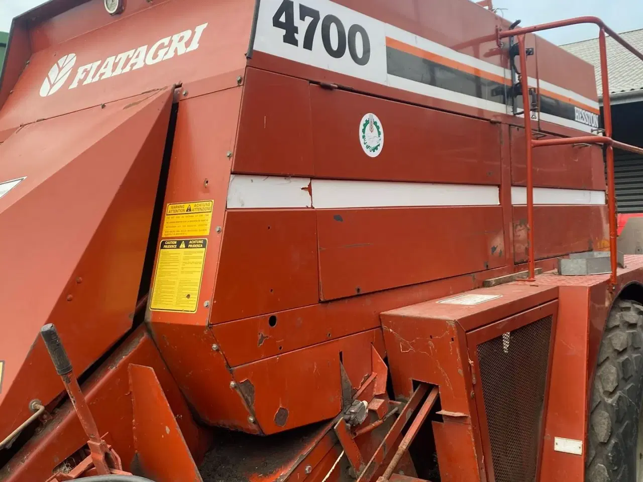 Billede 2 - Hesston 4700 m ollerup snitter