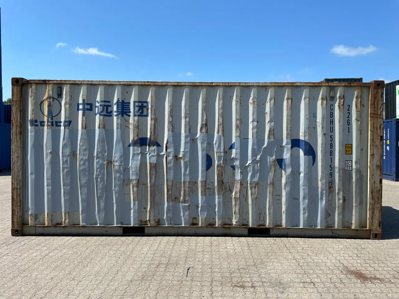 Billede 5 - 20 fods Container- ID: CBHU 588159-2