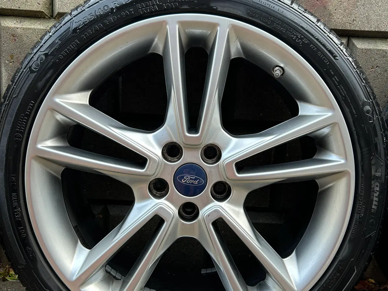 Billede 5 - Originale Ford 19” alufælge med sommerdæk