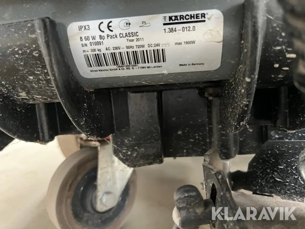 Billede 12 - Gulvvasker KÄRCHER B 60 W Bp Pack Classic