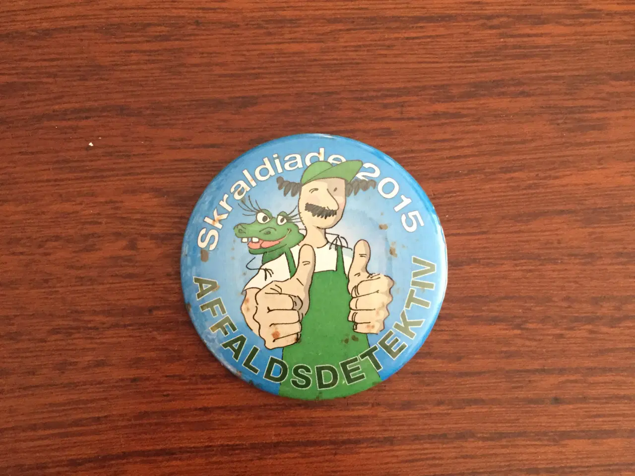 Billede 1 - Badge Skraldiade 2015 Affaldsdetektiv