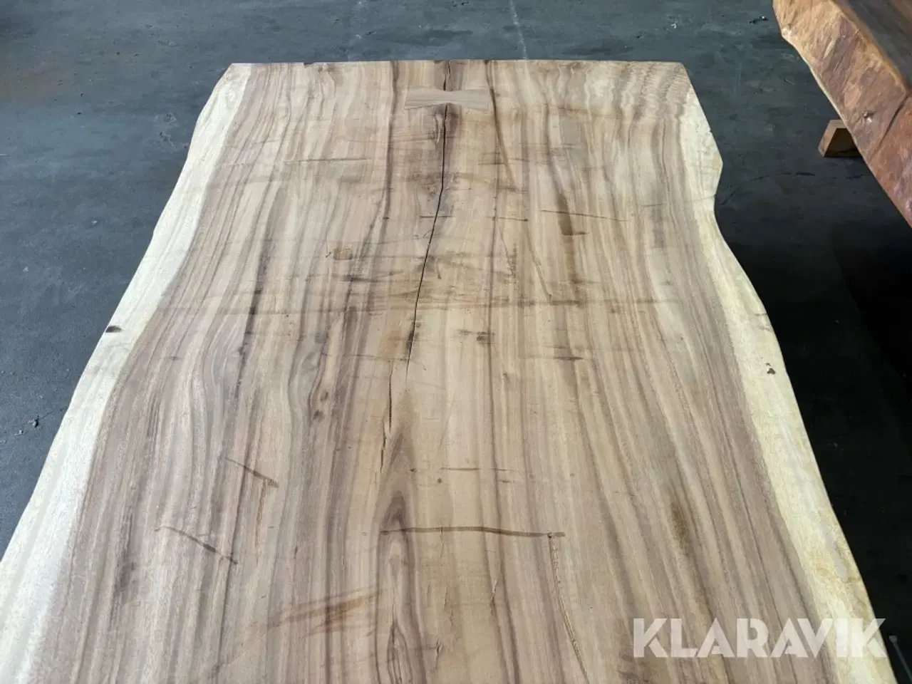 Billede 7 - Planke bordplade Akacie Ubehandlet 1 hel planke