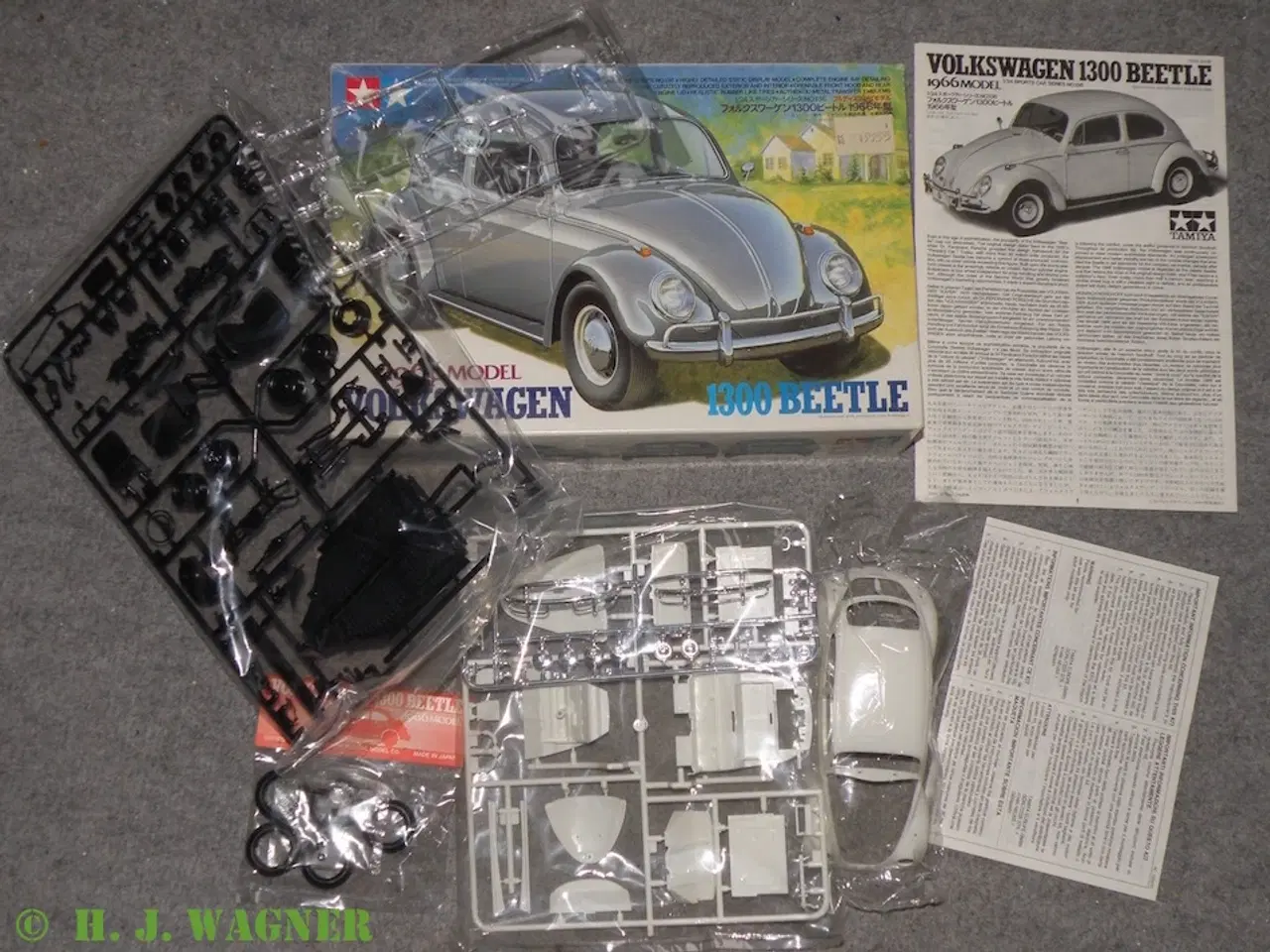 Billede 2 - VW 1300 - byggesæt - 1:24 -- mint box