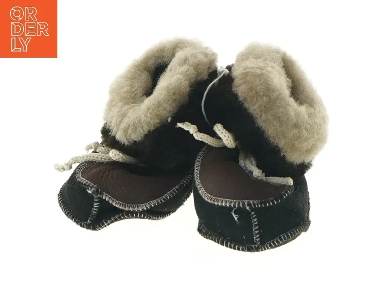Billede 2 - Babystøvler med uldfor (str. 12 cm)