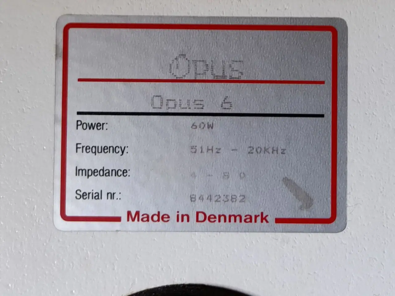 Billede 4 - Dantax Opus 6 højtalere i hvid
