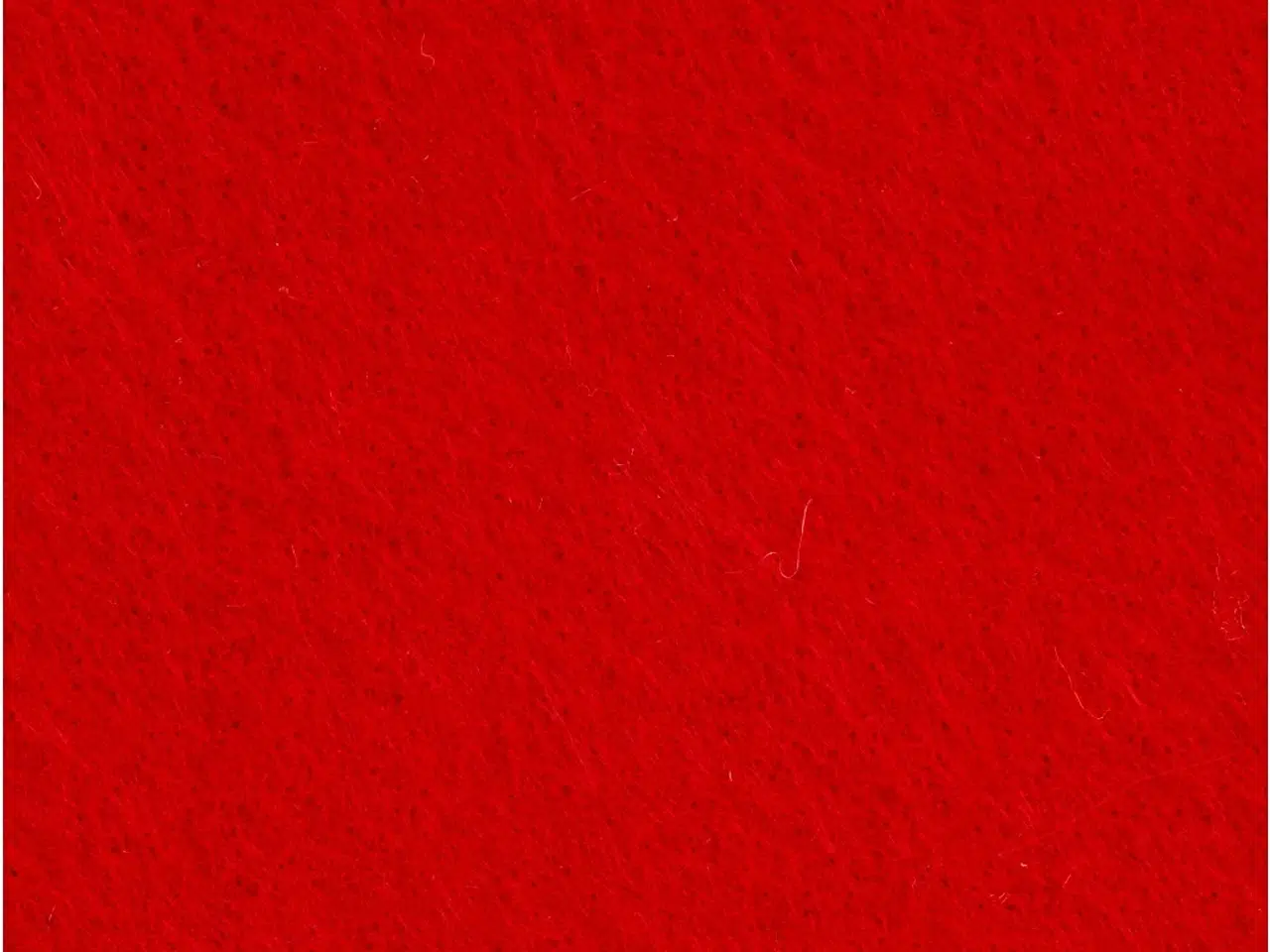 Billede 1 - Hobbyfilt, ark 42x60 cm, tykkelse 3 mm, rød, 1 ark