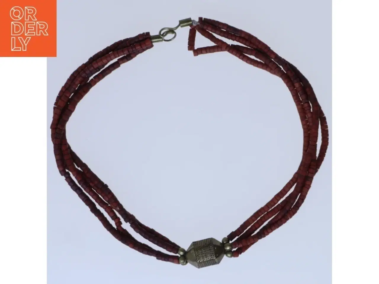 Billede 1 - Flersnoret perlehalskæde (str. 44 cm)