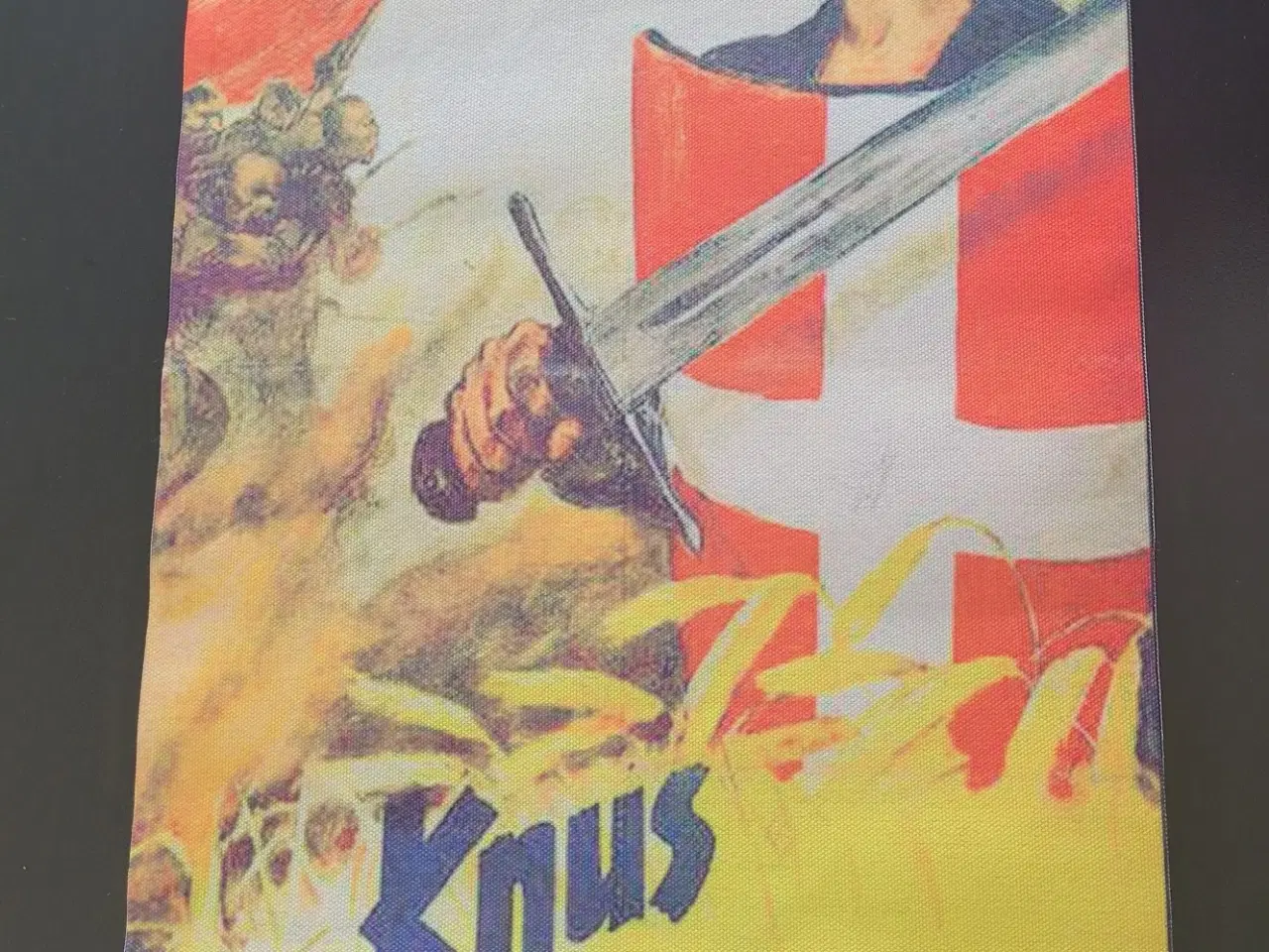 Billede 5 - Tyskland WW2 Frikorps Danmark flag plus 2 plakater