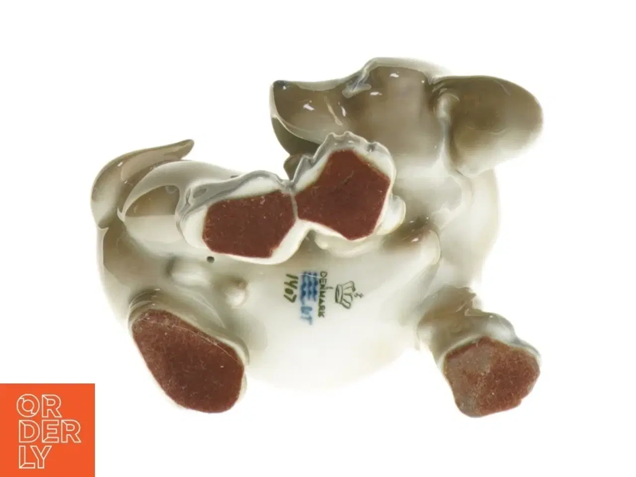Billede 2 - Gravhund, Royal Copenhagen. RC 1407, (str. 10 x 8 cm)