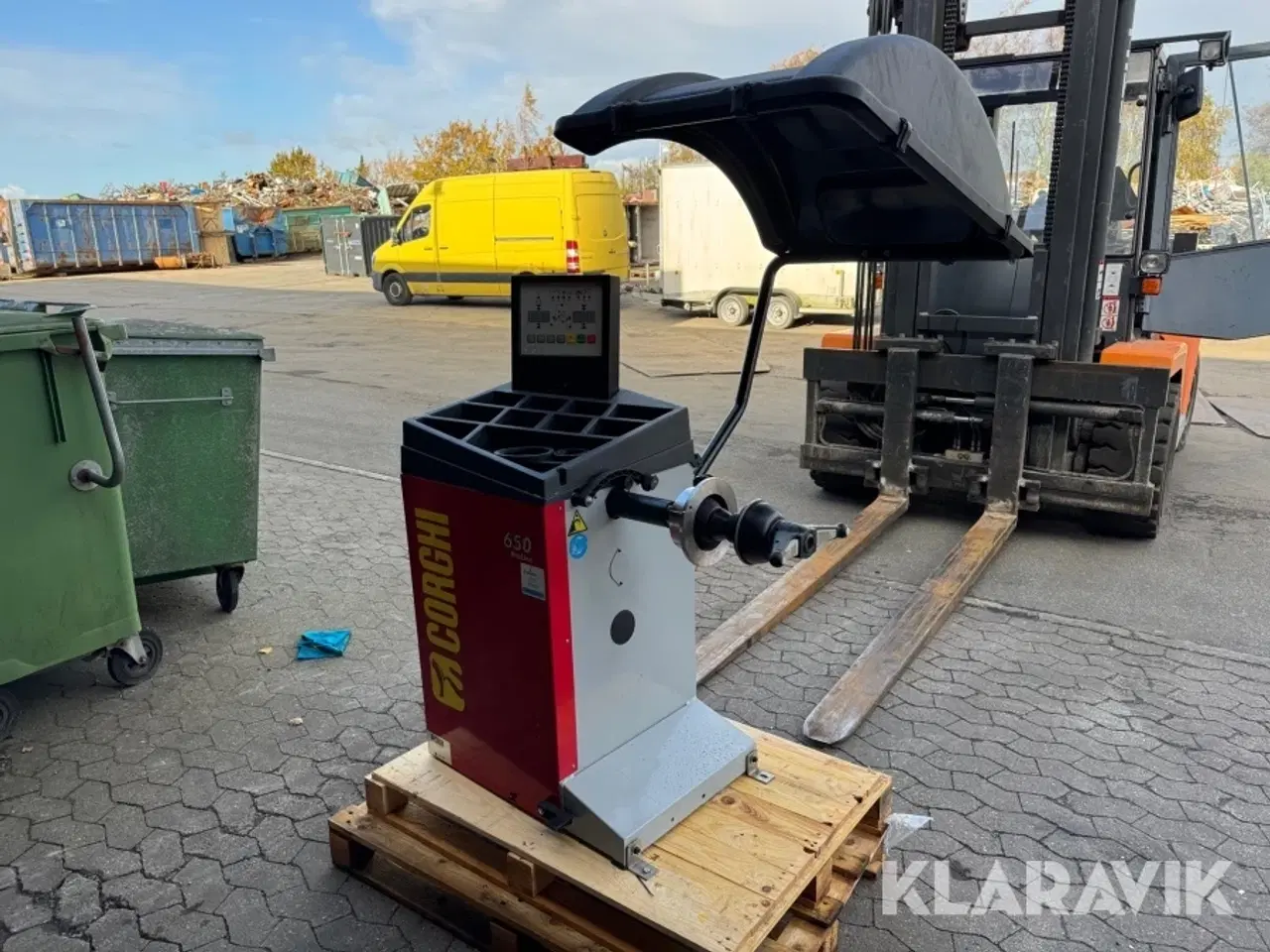 Billede 1 - Hjulbalanceringsmaskine Corghi 650proline