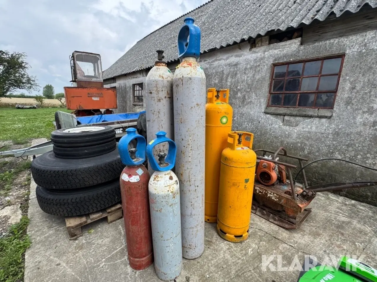 Billede 2 - Ilt og gas flasker 7 styk