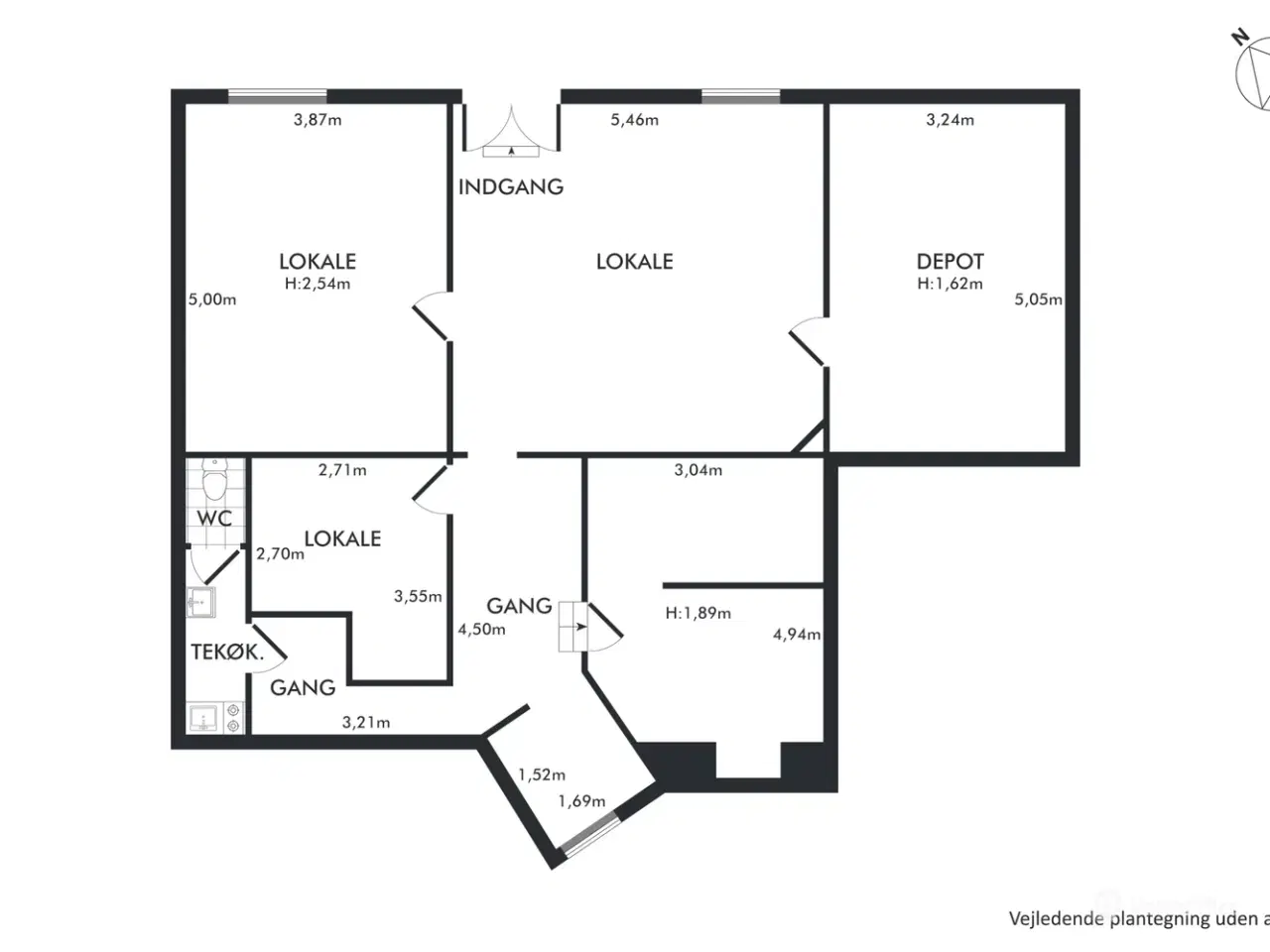 Billede 9 - 223 m² Butik eller klinik i hjertet af København