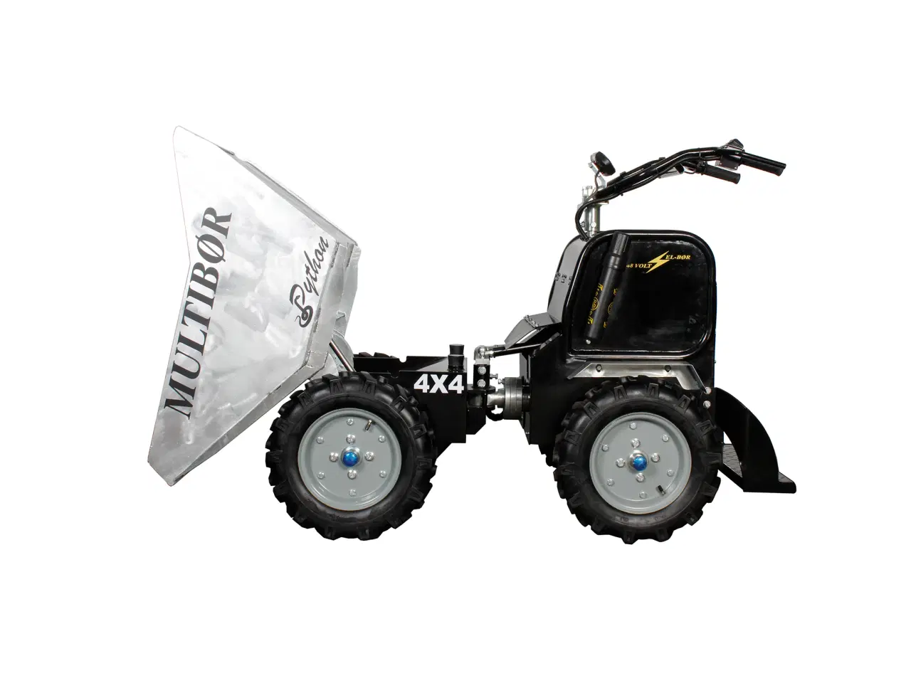 Billede 4 - Elektrisk knækstyret Motorbør Python