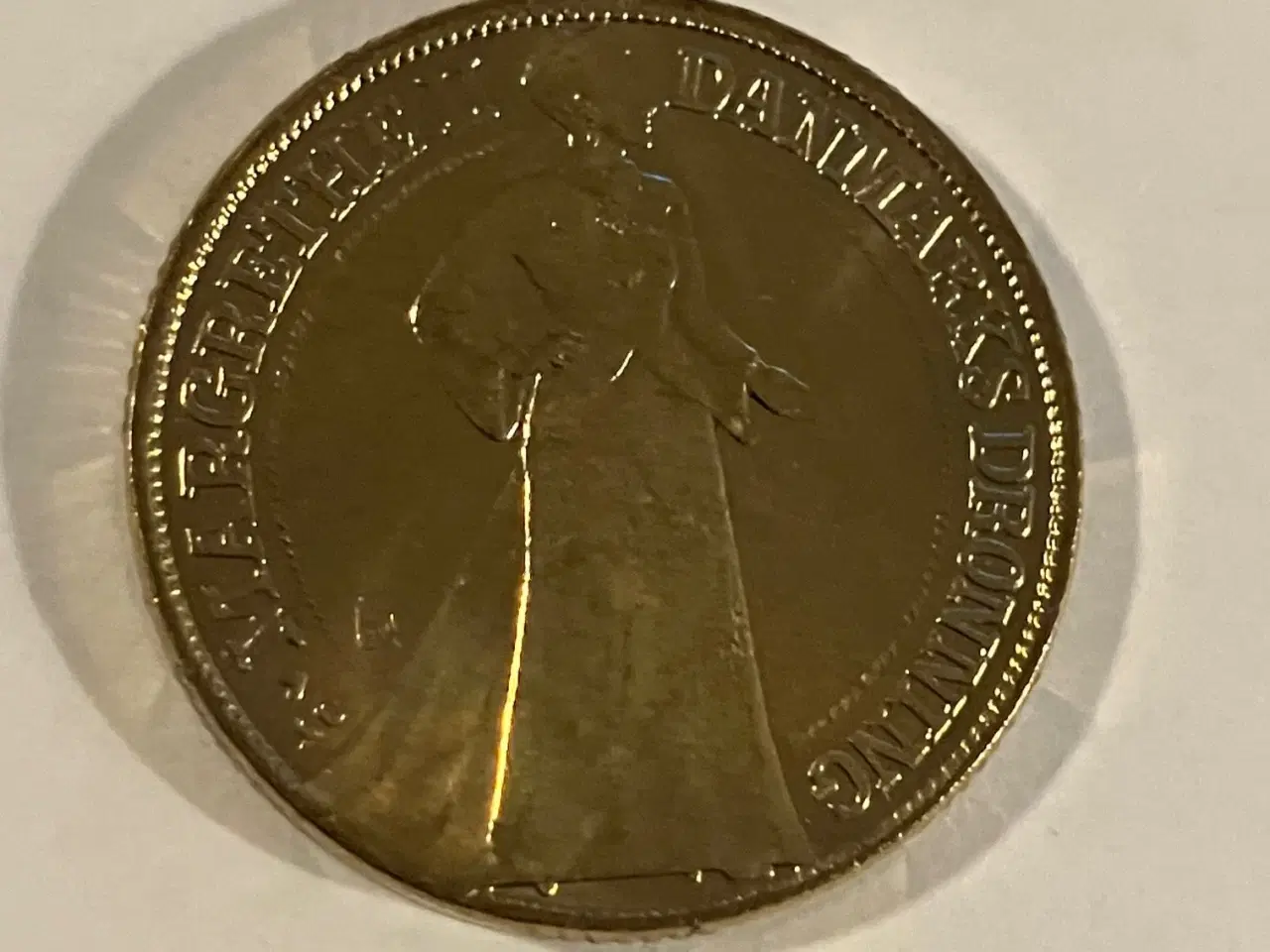 Billede 2 - 20 Kroner - Margrethe II 25-års regeringsjubilæum