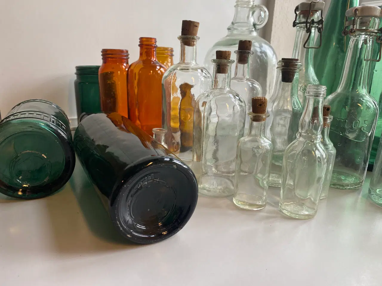 Billede 2 - Samling af gamle flasker.