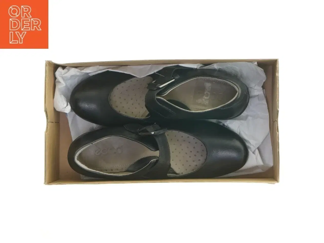 Billede 5 - Sort ECCO Mary Jane sko (str. 37 )
