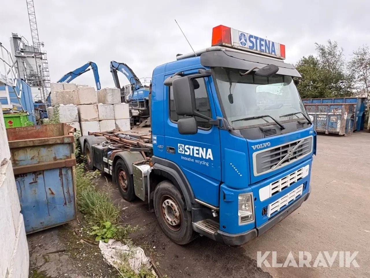 Billede 3 - Lastbil Volvo FM480 8x2 med kroghejs