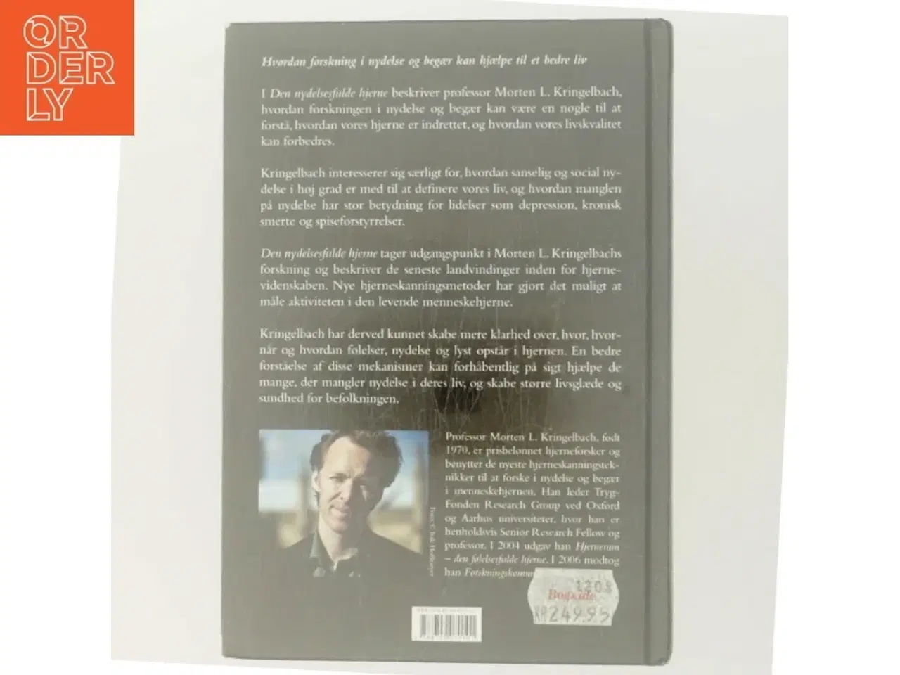 Billede 3 - Psykologi - Den nydelsesfulde hjerne : nydelsens og begærets mange ansigter af Morten Kringelbach (Bog)