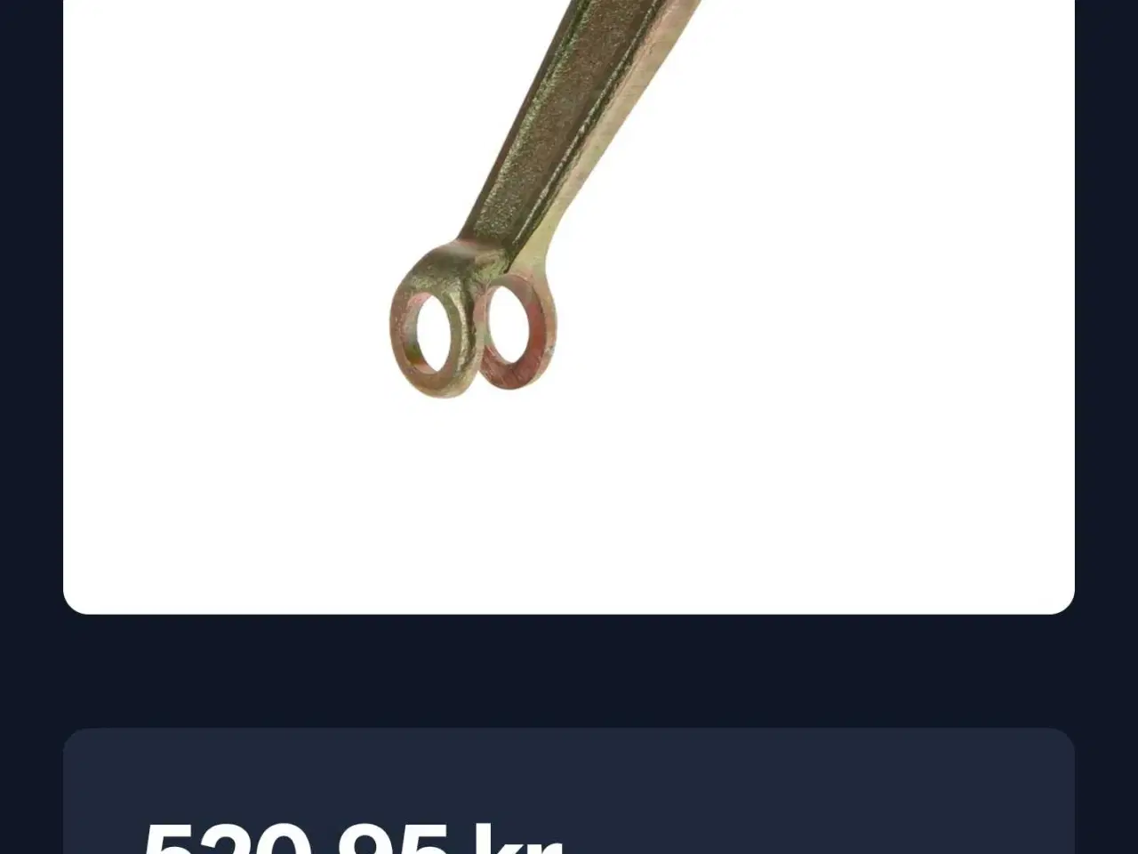 Billede 3 - PGO Hot 50/Dr.Big/PMX. Ny Original Bagbremsearm