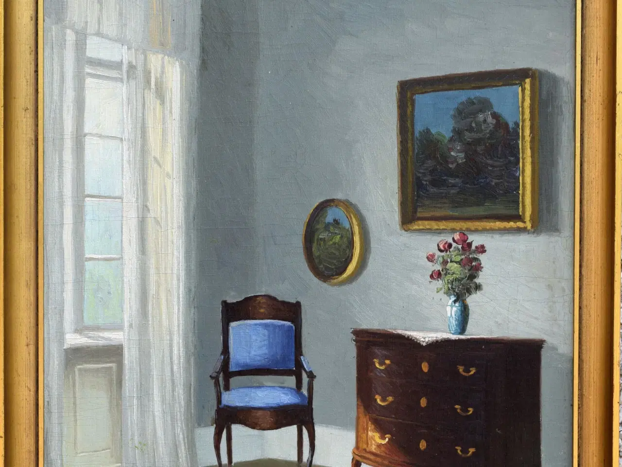 Billede 1 - Maleri af Poul Rønne (1909-1960)