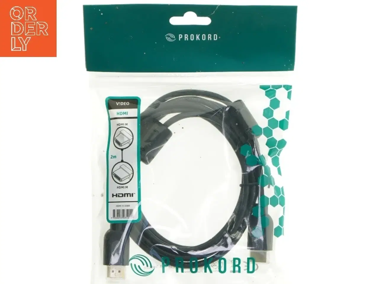 Billede 2 - HDMI kabel 2m fra Prokord (str. 200 cm)