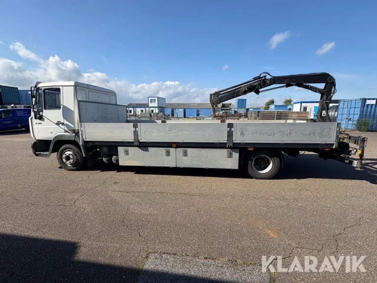 Billede 5 - Lastbil m/ kran MAN E 180 C