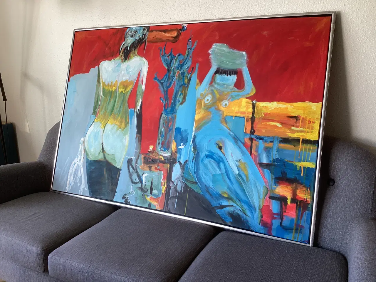 Billede 2 - Maleri af kunstner Kenneth Agerbo Henriksen