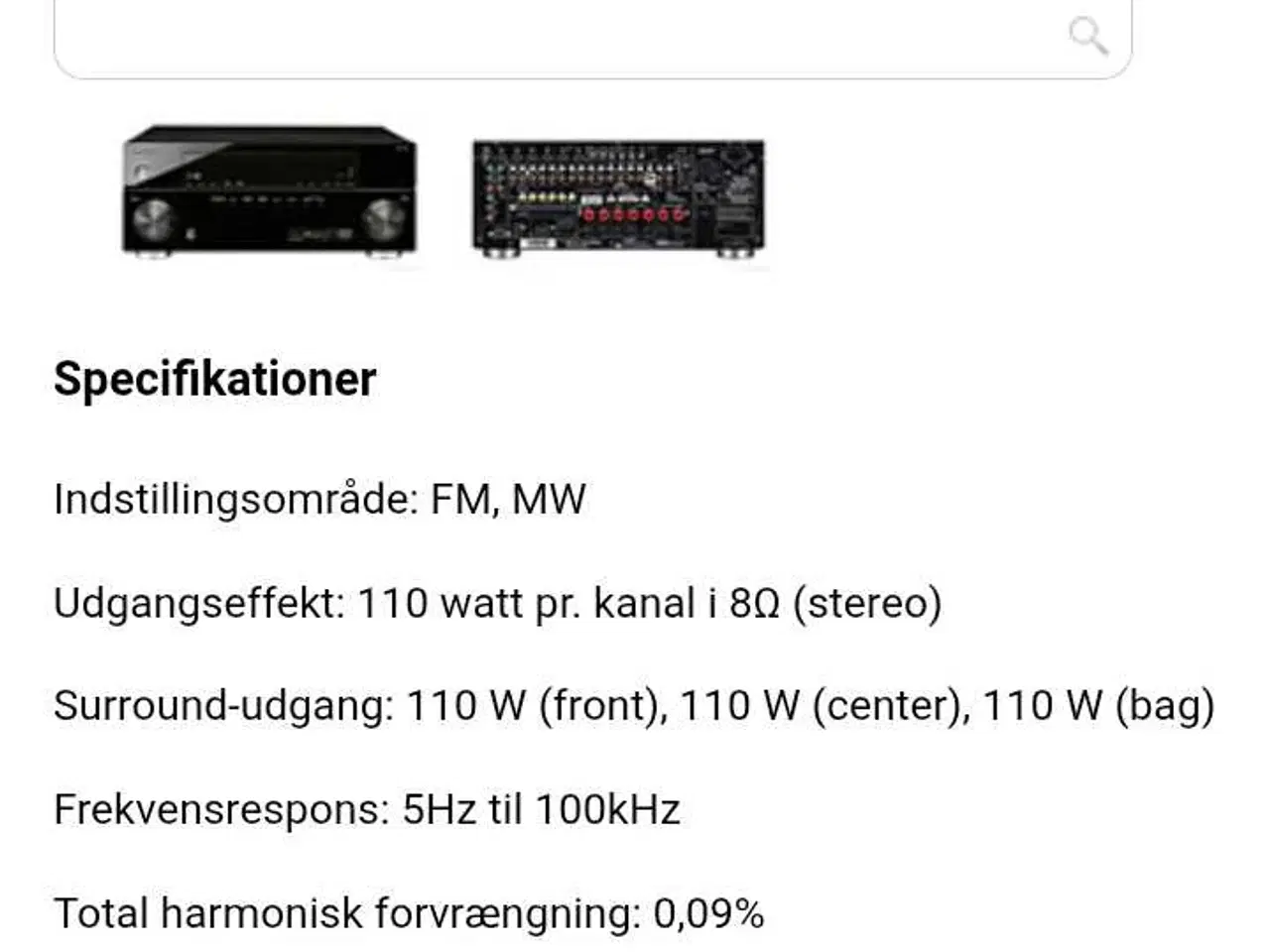 Billede 4 - Pioneer forstærker vsx-LX52 
