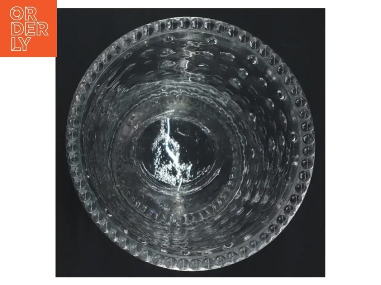 Billede 2 - Boblet glasvase (str. H. 12 cm ø. 12 cm)