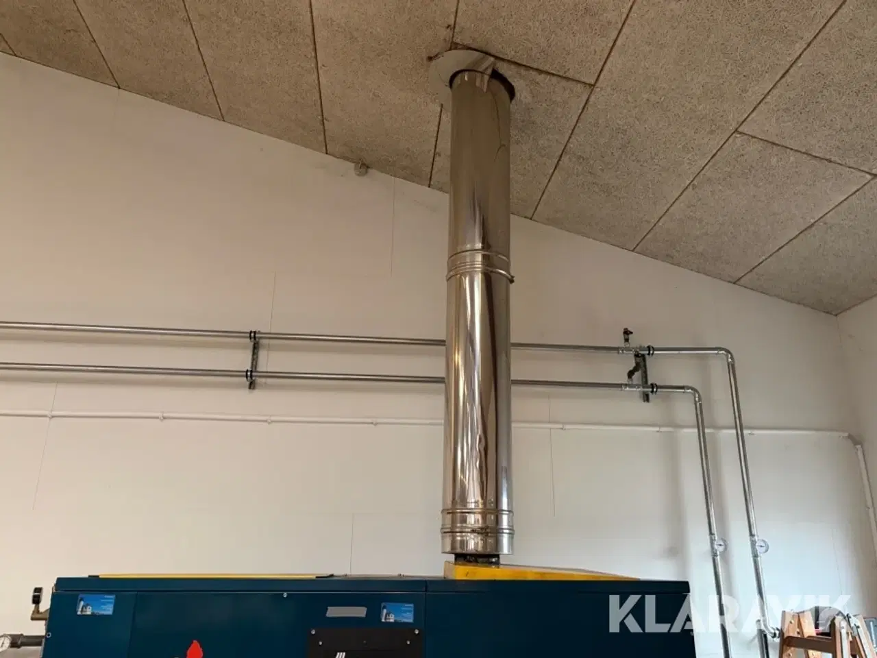 Billede 10 - Fyringsanlæg / pillefyr P&H Energy PH 47-Central med snegl