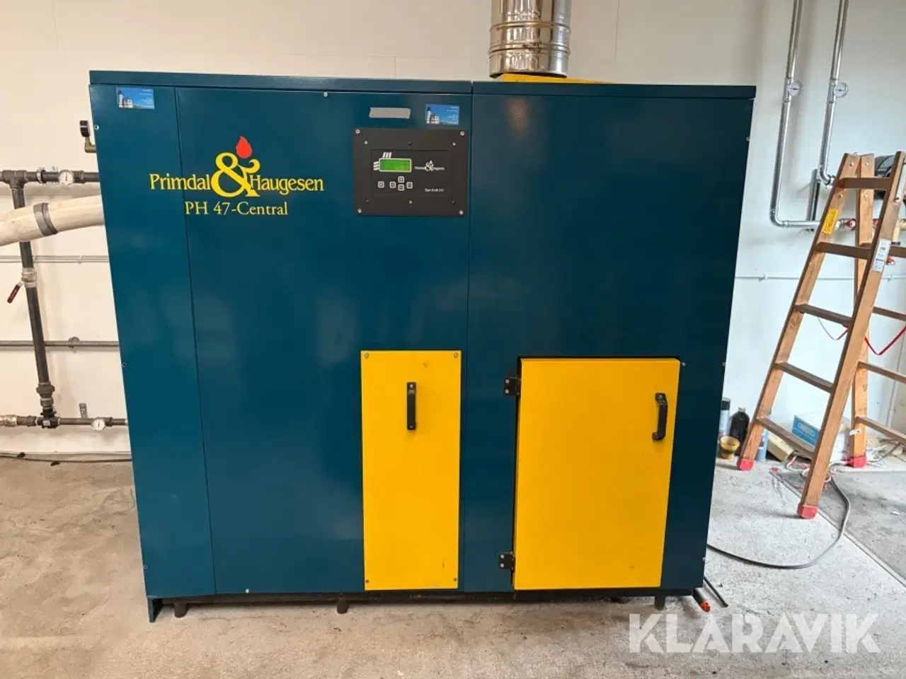 Billede 9 - Fyringsanlæg / pillefyr P&H Energy PH 47-Central med snegl