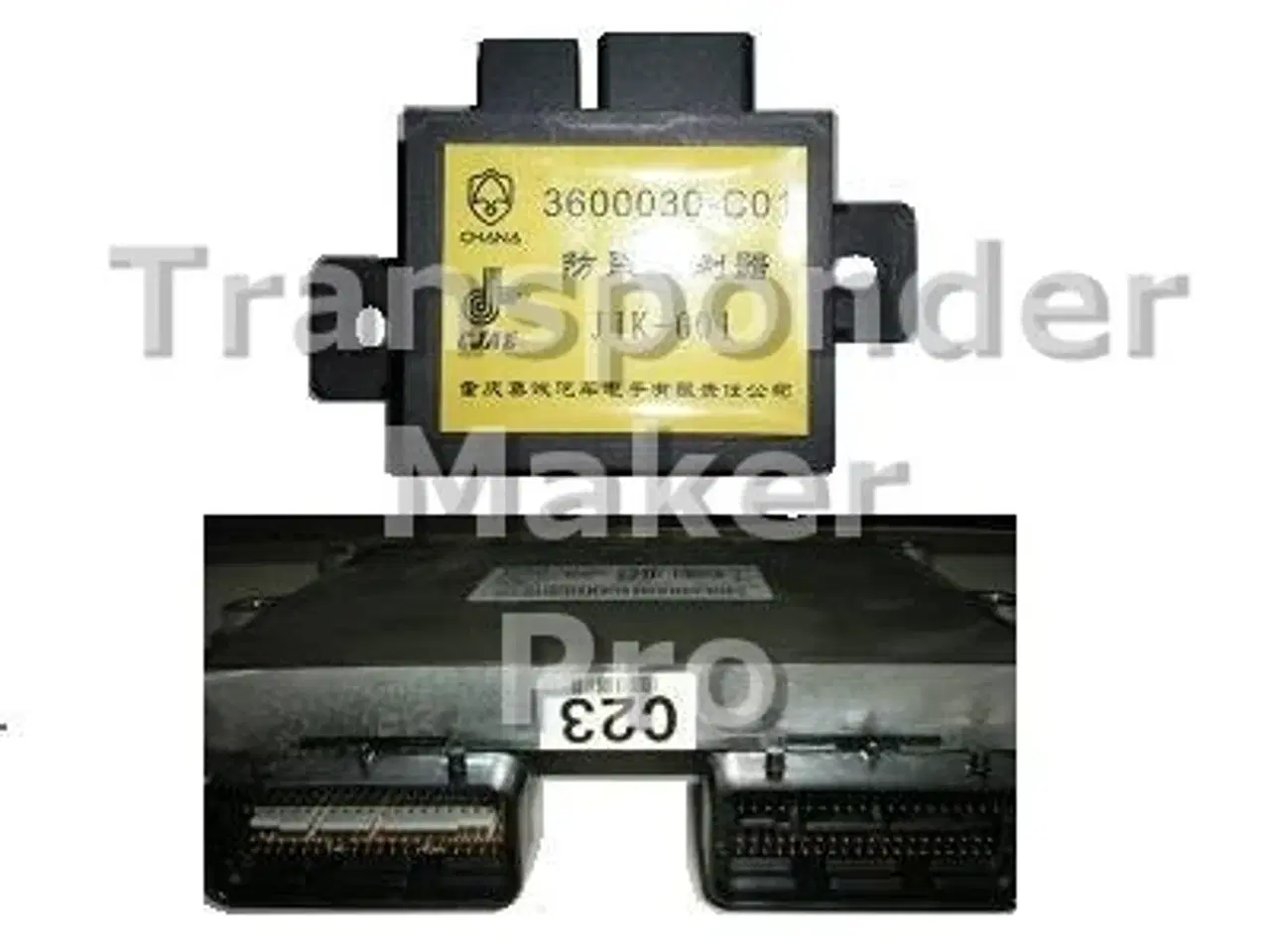 Billede 1 - TMPro Software modul 154 – Hana Benni immobox og ECU med ID4D
