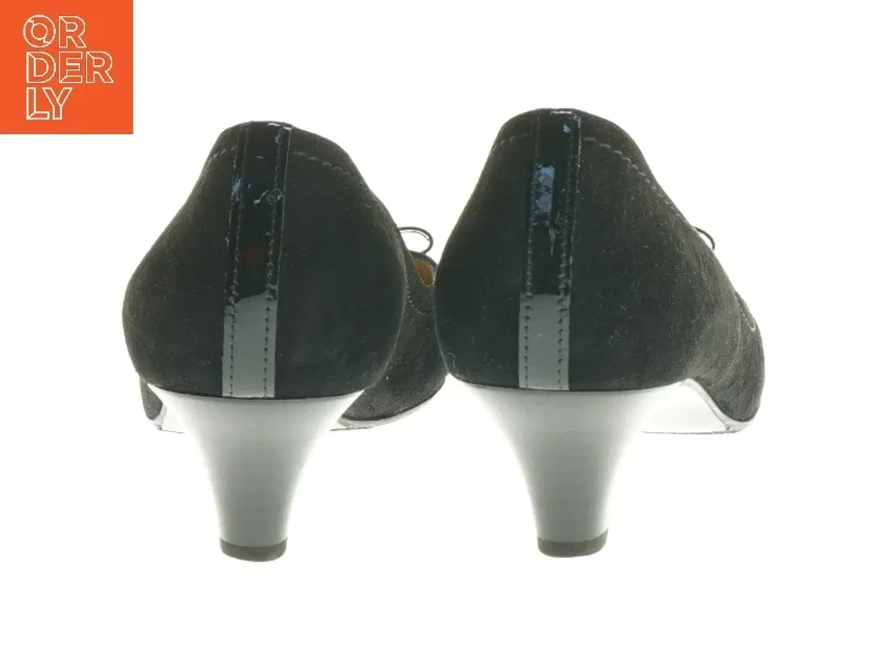 Billede 2 - Sorte kittede hæle (størrelse 39) fra Peter Kaiser (str. 39 )