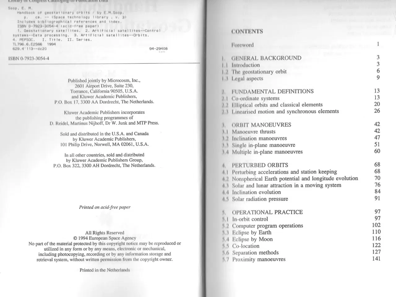 Billede 3 - Handbook of Geostationary Orbits (Space Technology