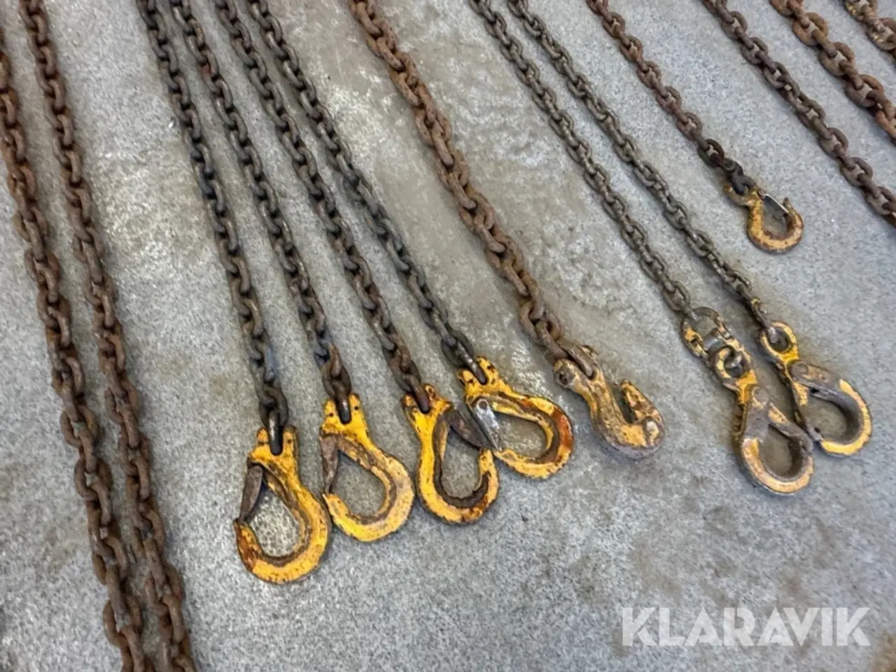 Billede 7 - Sjalker med kæder 17 styk