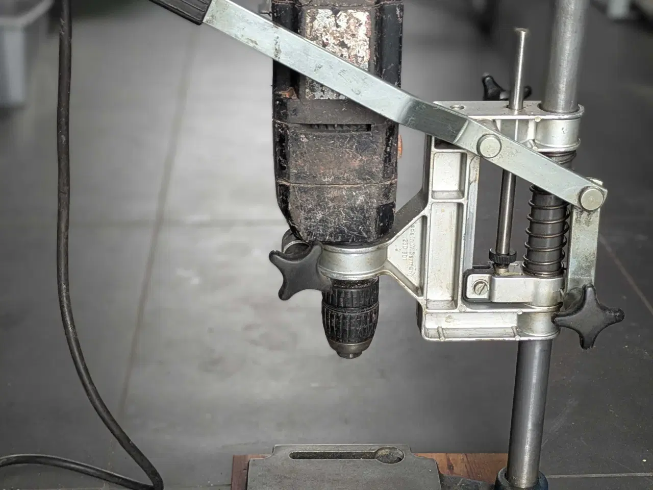 Billede 1 - AEG borestander med maskine