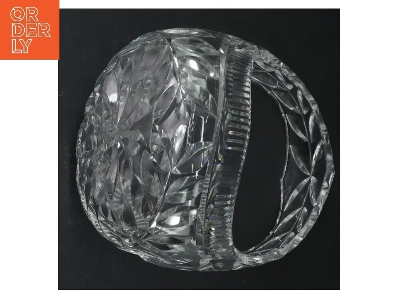 Billede 6 - Krystalskål med håndtag (str. H. 20 cm)