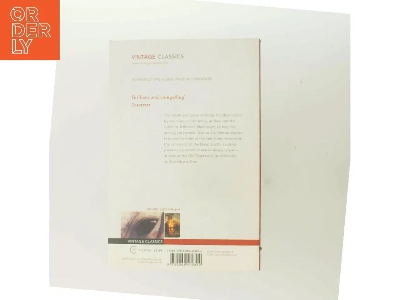 Billede 3 - As I lay dying af William Faulkner (Bog)