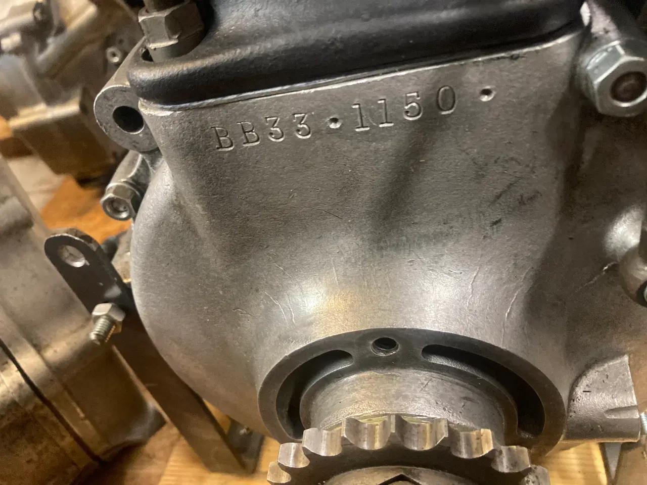 Billede 3 - BSA B33 motor 500 CC