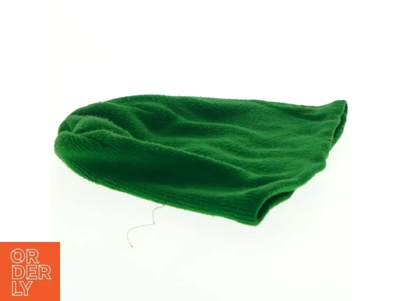 Billede 2 - Grøn strikhue (str. 24 x 20 cm)