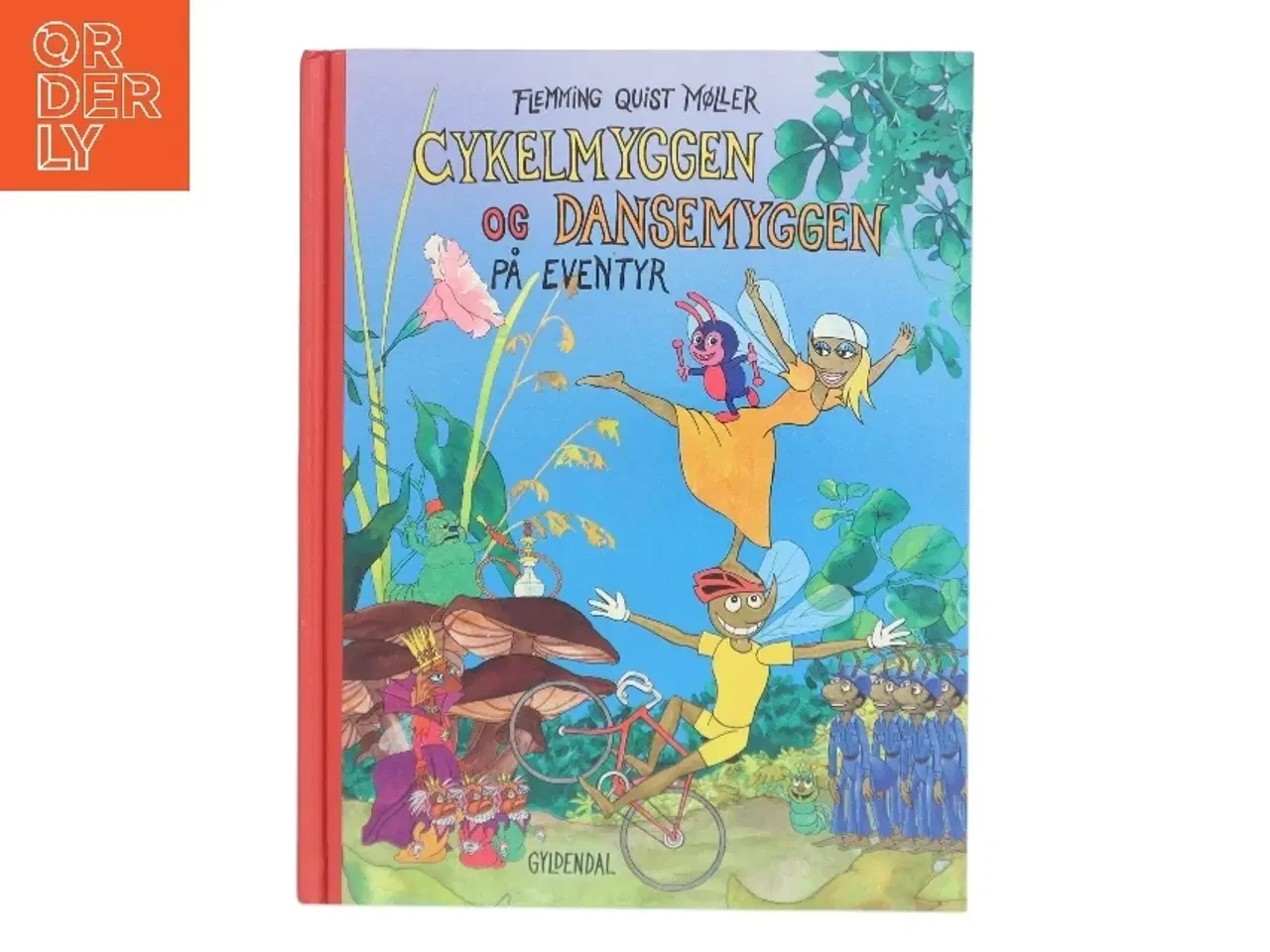 Billede 1 - Cykelmyggen og Dansemyggen på eventyr af Flemming Quist Møller (Bog)