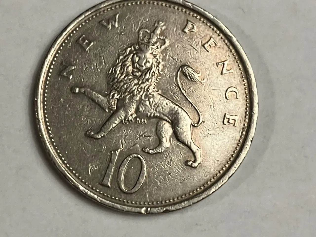 Billede 2 - 10 Pence England 1976
