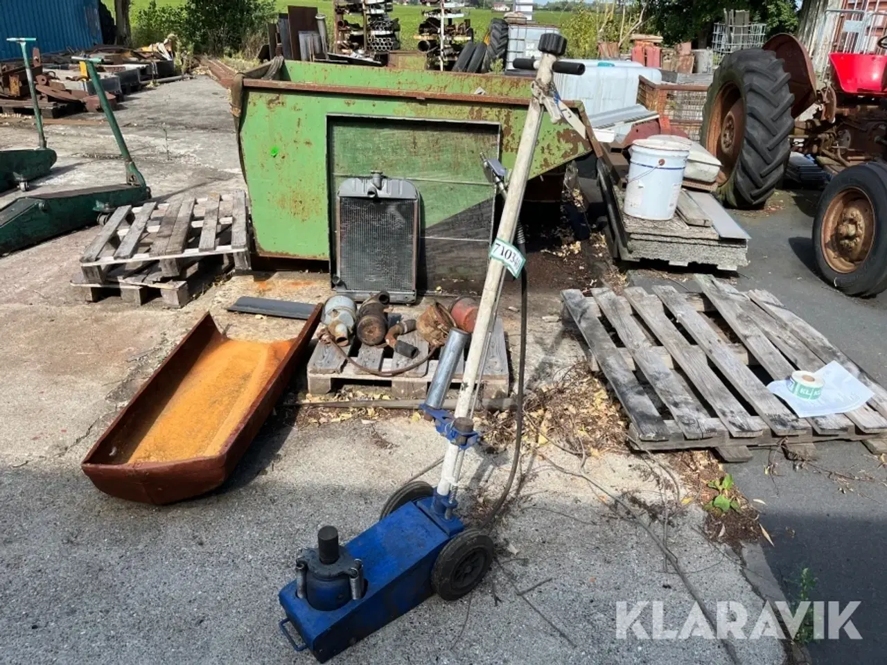 Billede 1 - Donkraft luft hydraulisk donkraft 22 tons