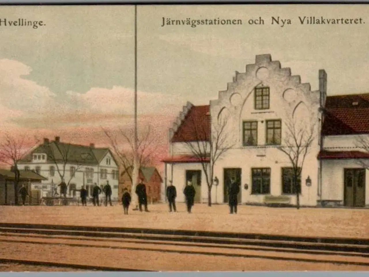 Billede 1 - Hvellinge - Jänvägsstation - Sverige - Brugt