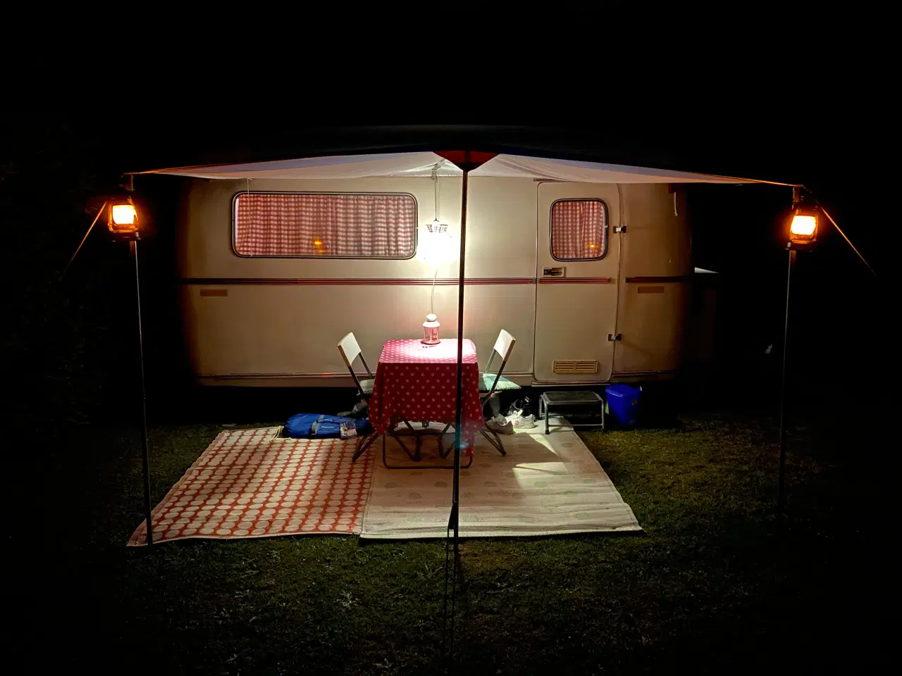 Billede 4 - MKP veteranvogn med originalt fortelt og solsejl