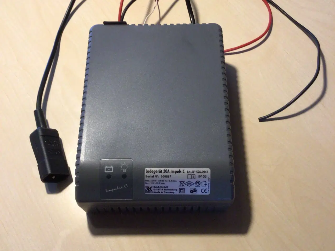 Billede 1 - Reich batteri lader 20A